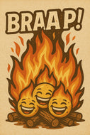 BONFIRE THERAPY - Poster
