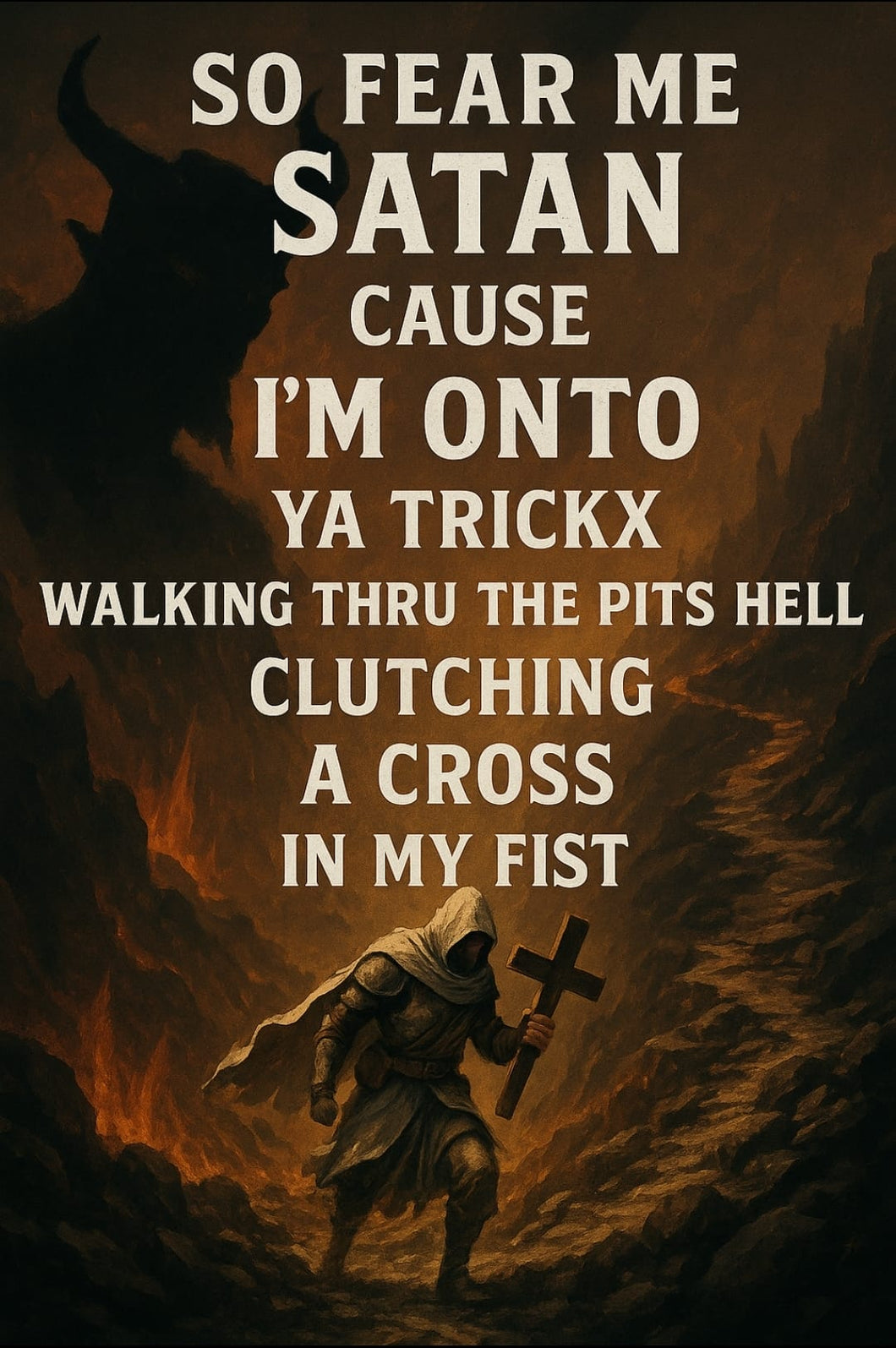 WALK THROUGH FIRE - Poster