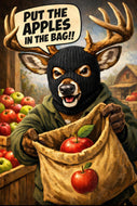 Put the Apples in the Bag!! - Poster