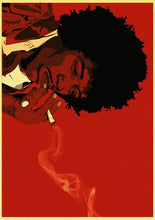 Rock Star Jimi hendrix retro poster kraft paper home decor bar wall art deco painting