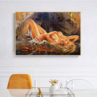 Modern Abstract Nude Women Oil Painting on Canvas Posters and Prints Wall Art Sexy Body Pictures for Living Room Cuadros Decor