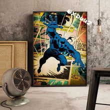 Marvel Superhero Iron Man Spider-Man Captain America Comic Illustration Poster Home Decoration Room decoration picture o954